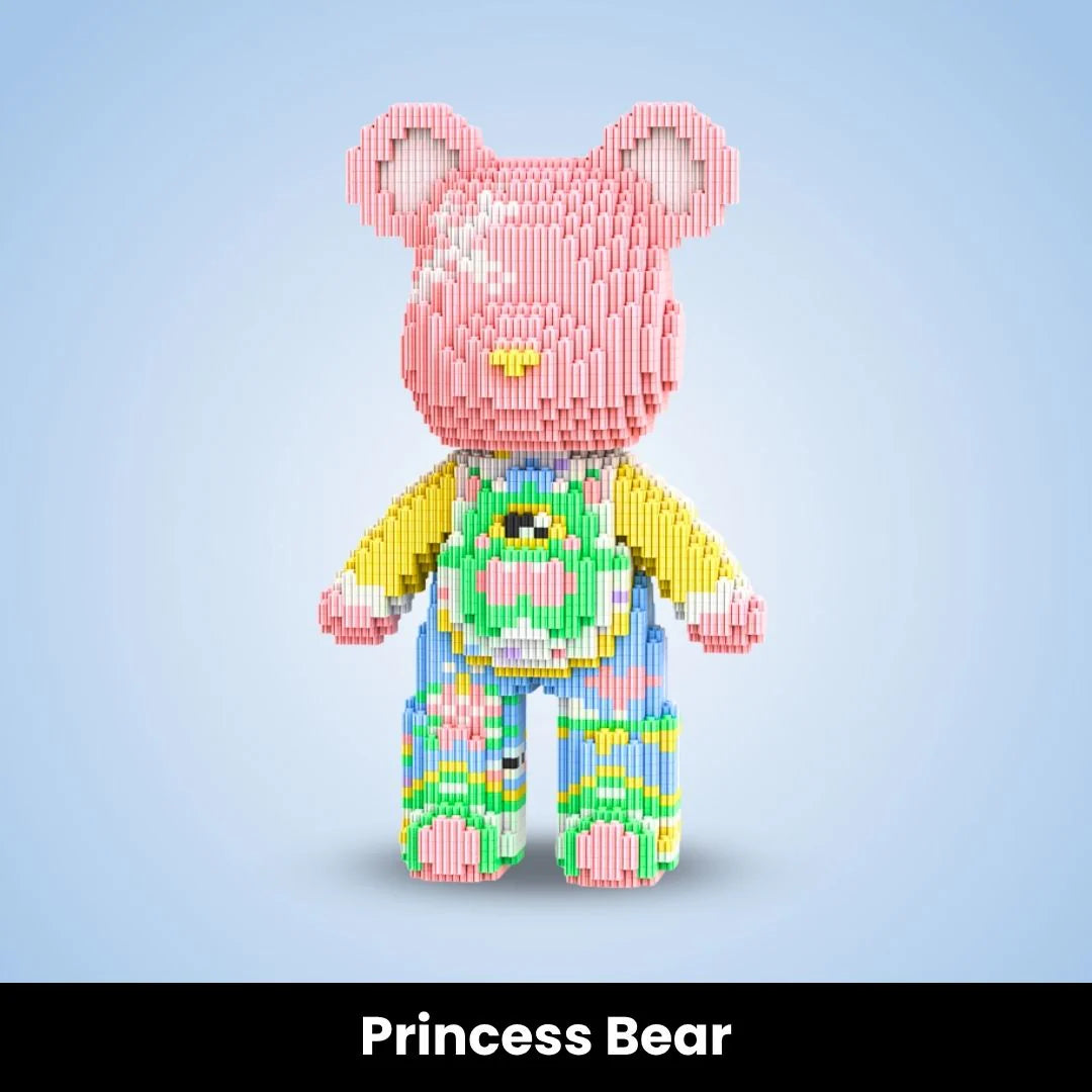 UNYQ™ Bear Mini en Briques à Assembler (3000+ pièces)