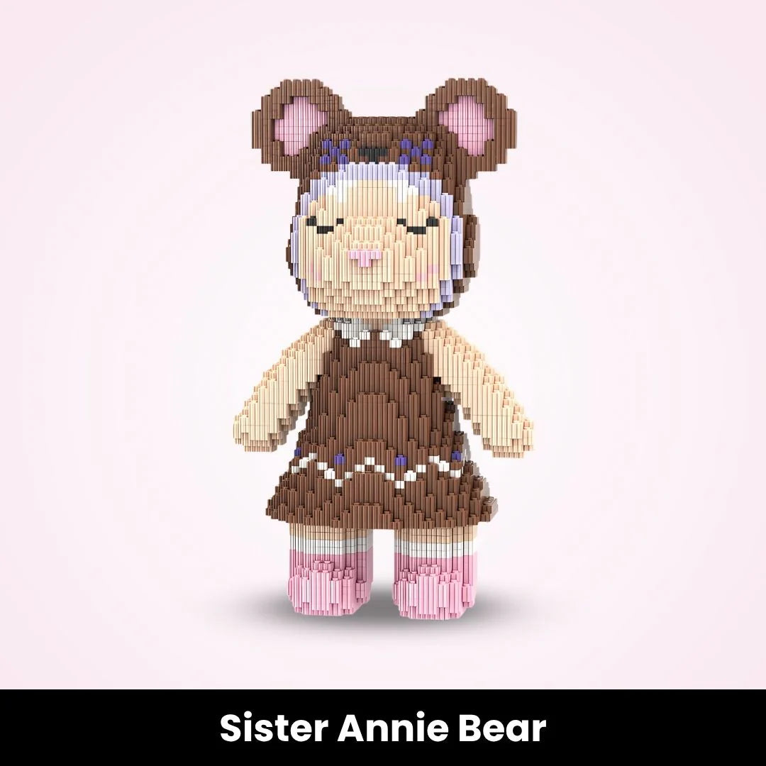 UNYQ™ Bear Mini en Briques à Assembler (3000+ pièces)