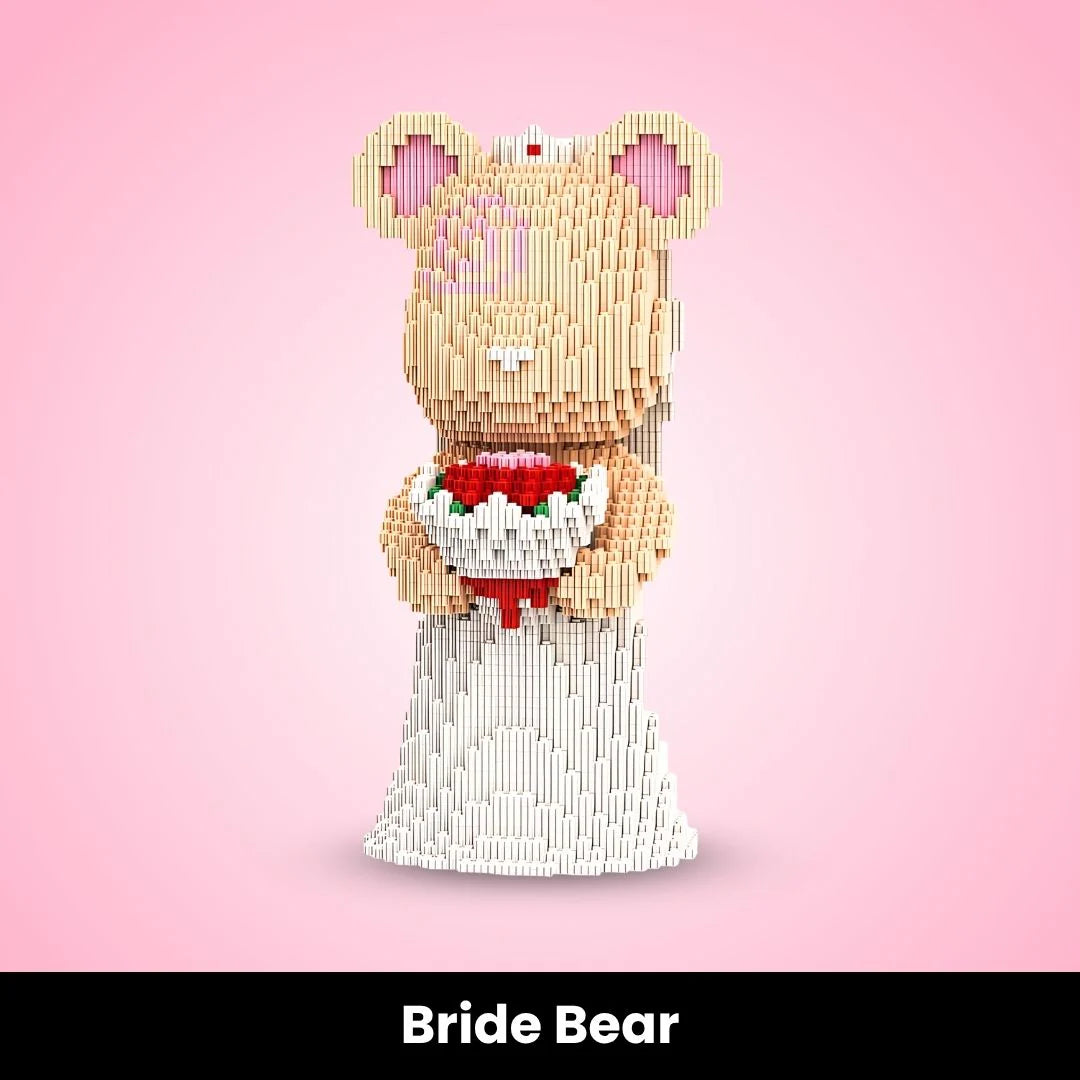 UNYQ™ Bear Mini en Briques à Assembler (3000+ pièces)