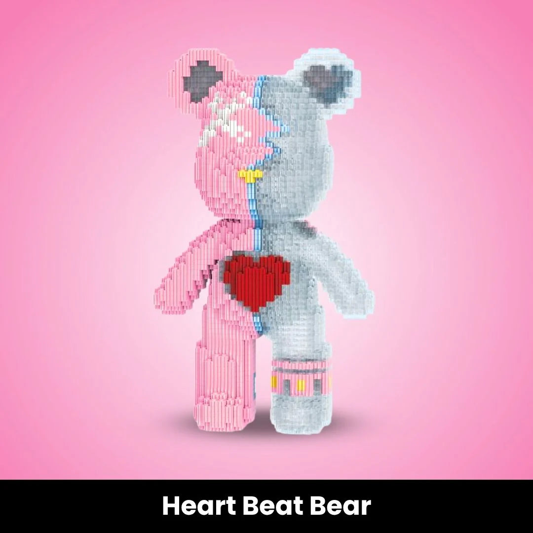 UNYQ™ Bear Mini en Briques à Assembler (3000+ pièces)