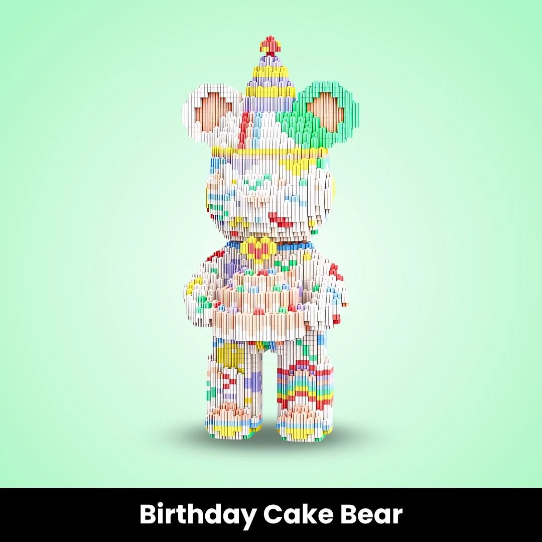 UNYQ™ Bear Mini en Briques à Assembler (3000+ pièces)
