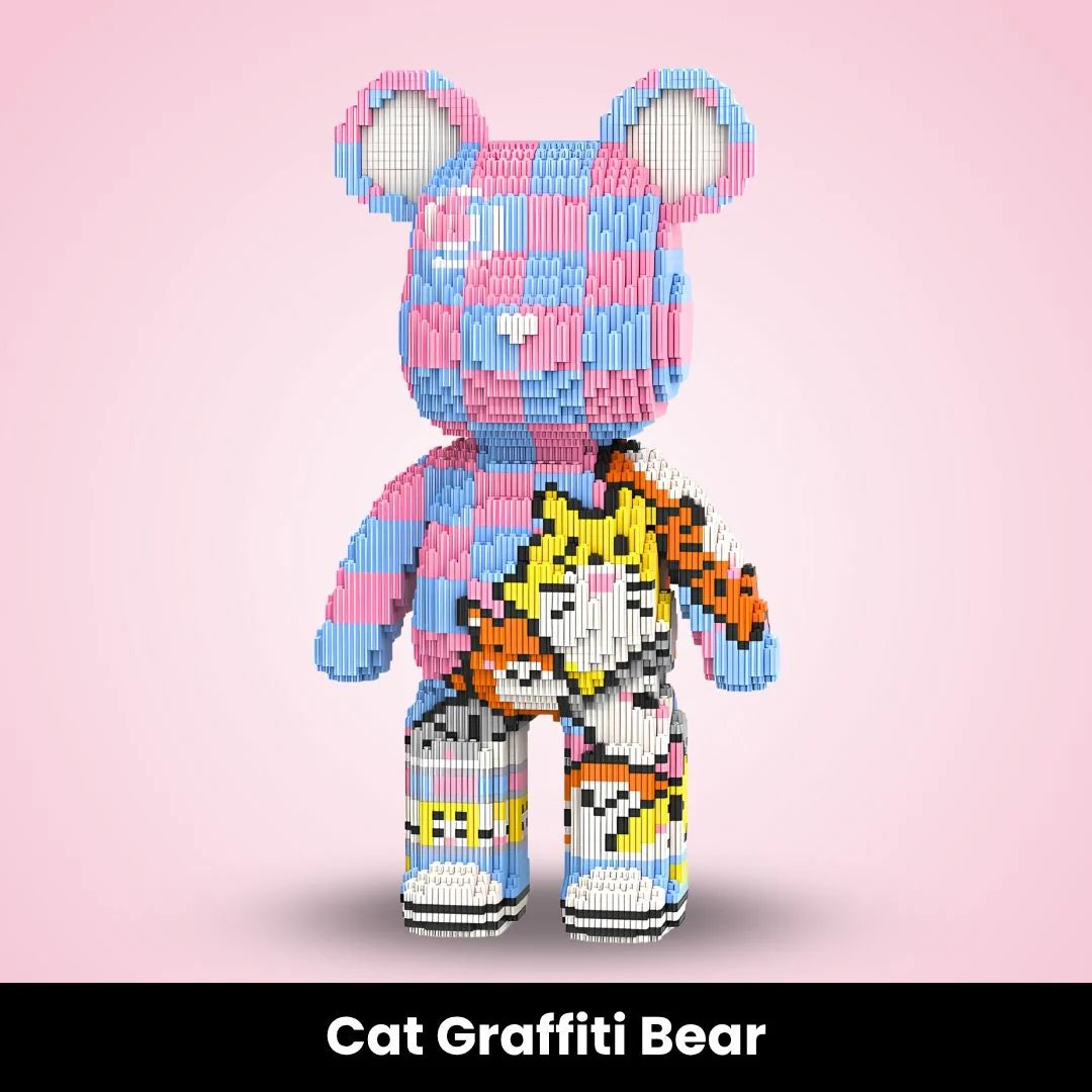UNYQ™ Bear Géant en Briques à Assembler (5000+ pièces)