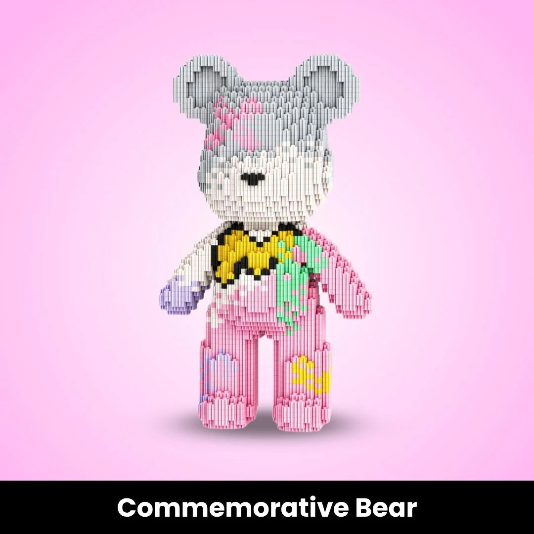 UNYQ™ Bear Mini en Briques à Assembler (3000+ pièces)