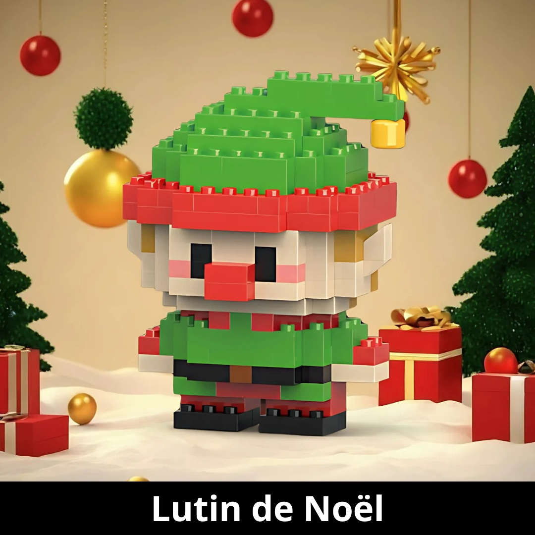 UNYQ™ Micro Builds en Briques à Assembler (150+ pièces) | Édition Noël