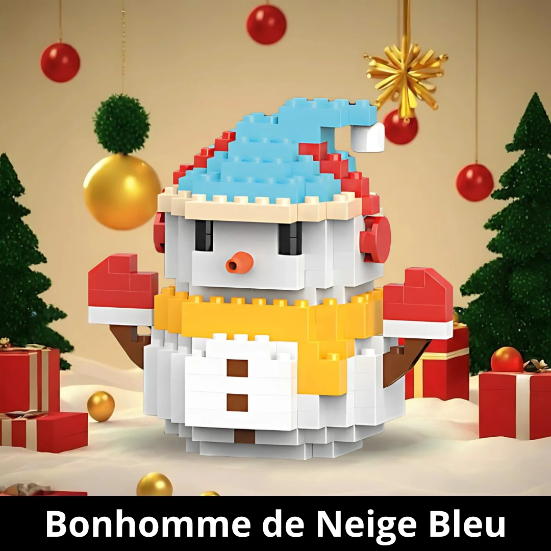 UNYQ™ Micro Builds en Briques à Assembler (150+ pièces) | Édition Noël