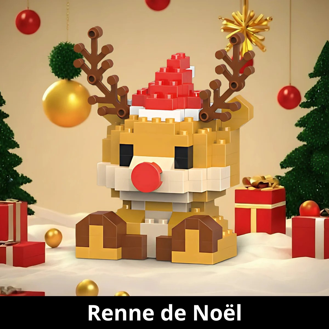 UNYQ™ Micro Builds en Briques à Assembler (150+ pièces) | Édition Noël