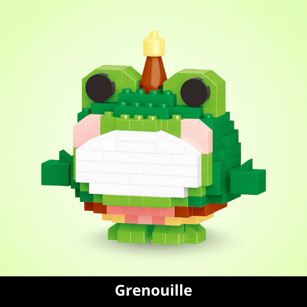 UNYQ™ Micro Builds en Briques à Assembler (150+ pièces) | Édition Animaux