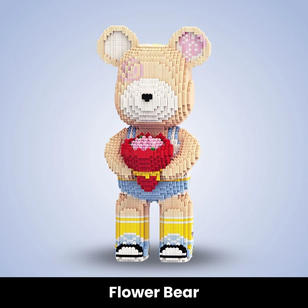 UNYQ™ Bear Géant en Briques à Assembler (5000+ pièces)