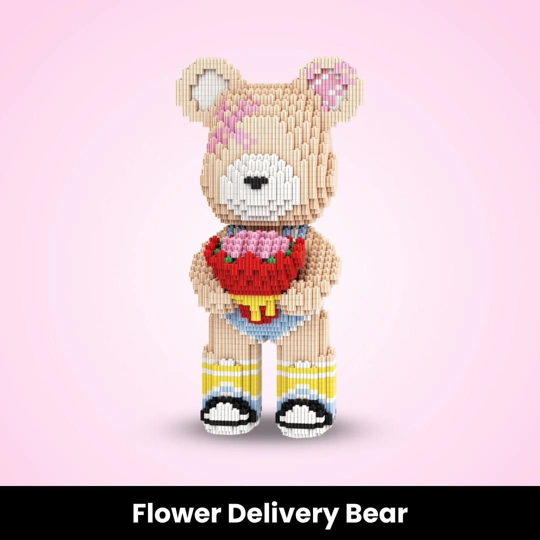 UNYQ™ Bear Mini en Briques à Assembler (3000+ pièces)