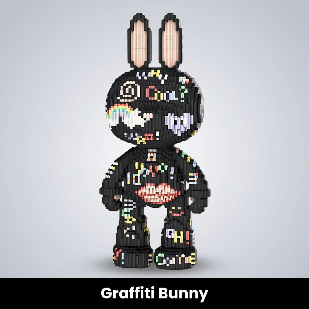 UNYQ™ Bunnies Géants en Briques à Assembler (5000+ pièces)