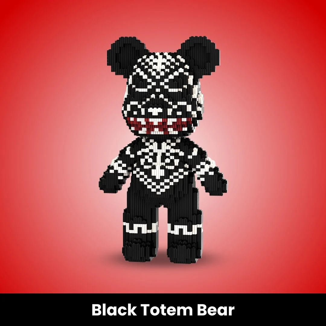 UNYQ™ Bear Mini en Briques à Assembler (3000+ pièces) | Édition Halloween