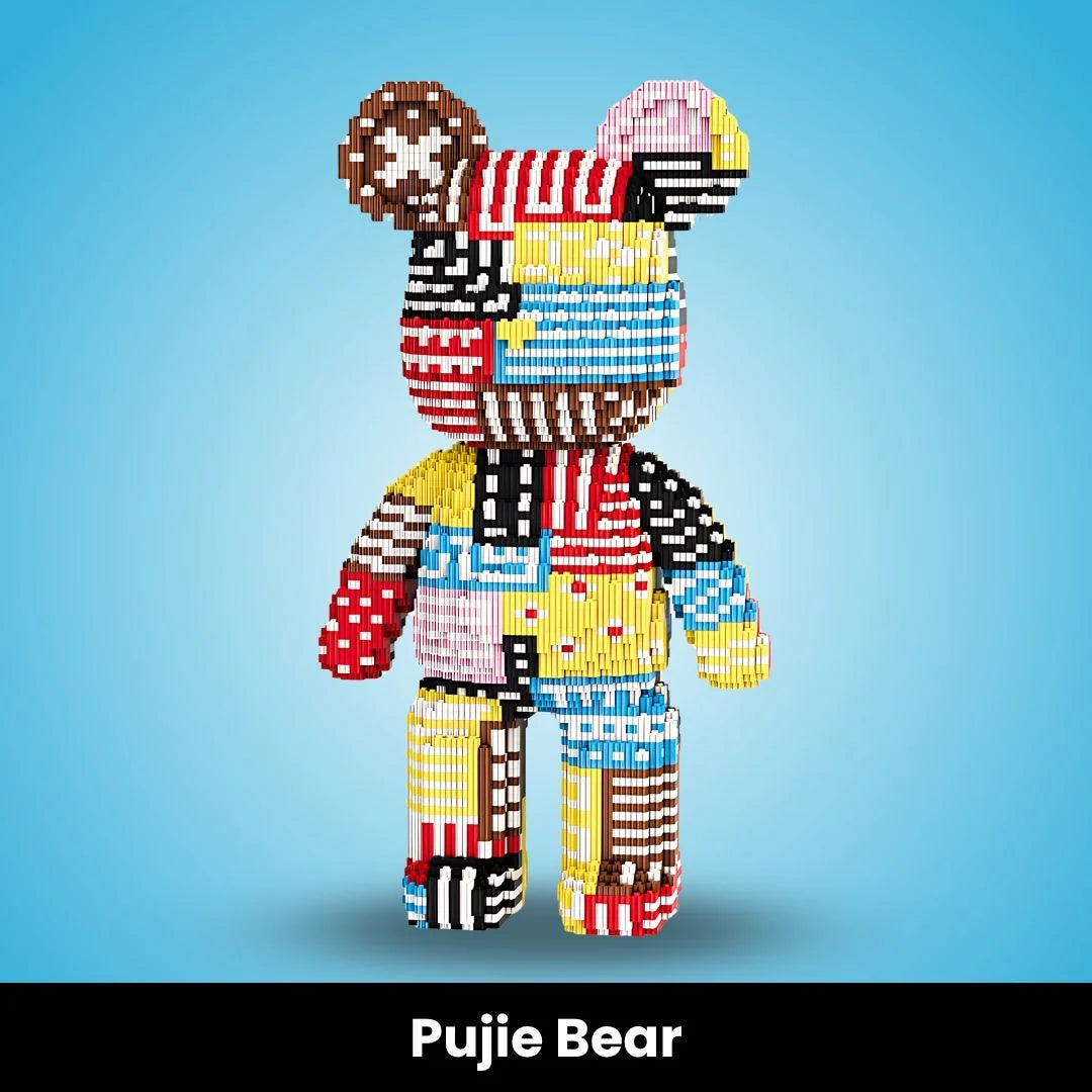 UNYQ™ Bear Géant en Briques à Assembler (5000+ pièces)