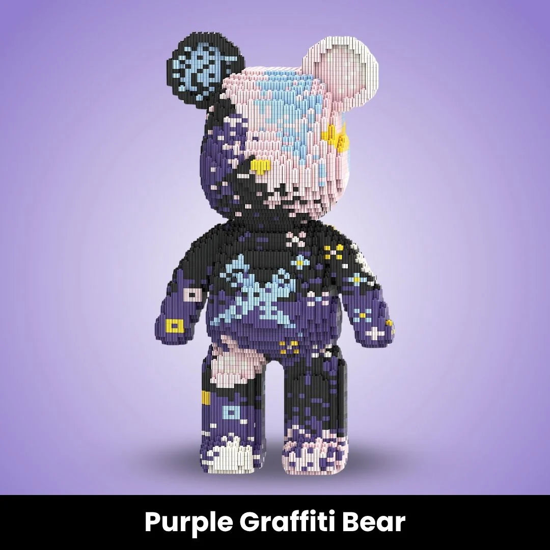 UNYQ™ Bear Géant en Briques à Assembler (5000+ pièces)