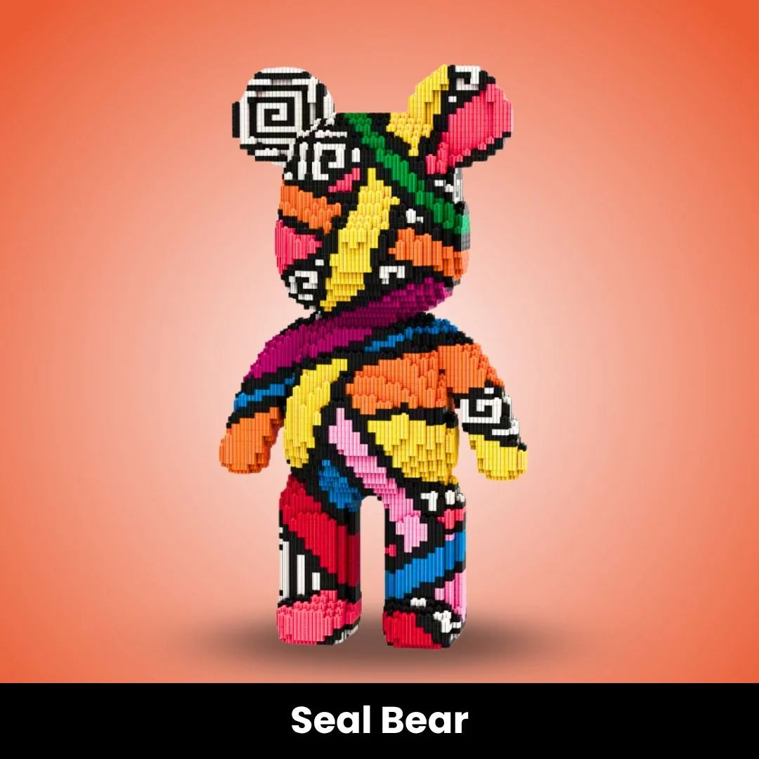 UNYQ™ Bear Géant en Briques à Assembler (5000+ pièces)