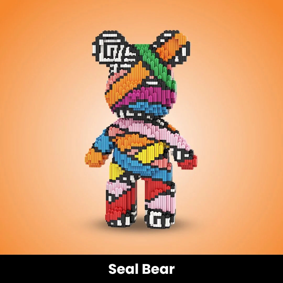 UNYQ™ Bear Mini en Briques à Assembler (3000+ pièces)