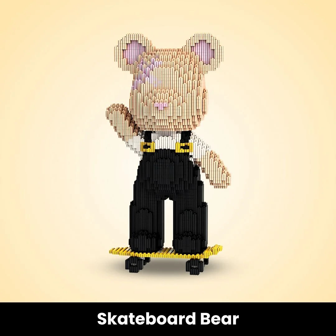 UNYQ™ Bear Mini en Briques à Assembler (3000+ pièces)