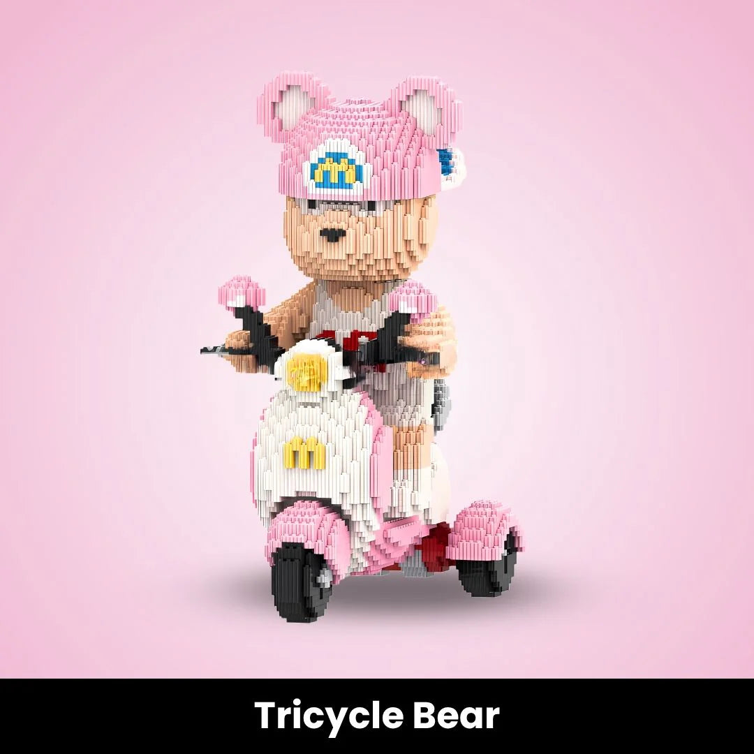 UNYQ™ Bear Mini en Briques à Assembler (3000+ pièces)