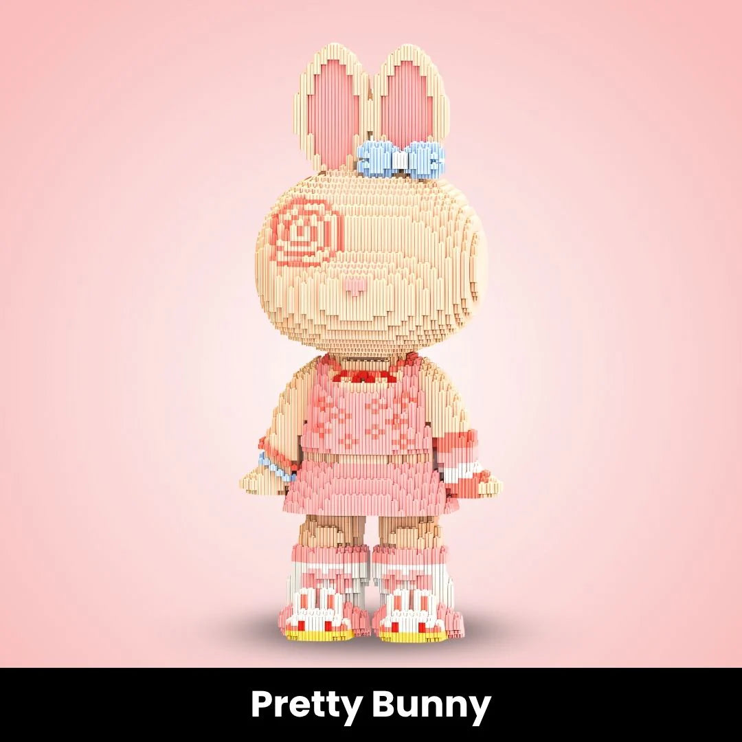 UNYQ™ Bunnies Géants en Briques à Assembler (5000+ pièces)