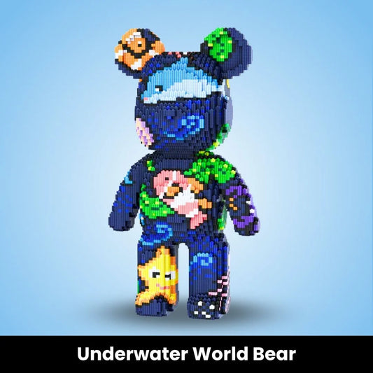 UNYQ™ Bear Géant en Briques à Assembler (5000+ pièces)